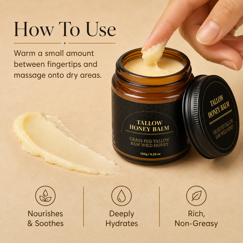 Mirae Organics Honey Tallow Balm