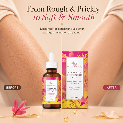 Cyperus Rotundus Oil - Organic Hair Removal